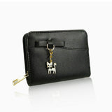 Kitty Charm Purse Short - Black image