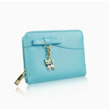 Kitty Charm Purse Short - Light Blue image