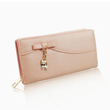 Kitty Charm Purse Long - Light Pink image