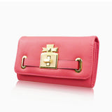 Centre Clasp Purse - Fuchsia image