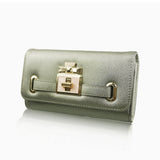 Centre Clasp Purse - Light Grey image