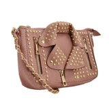 Novelty Bike Jacket Bag - Dark Pink image