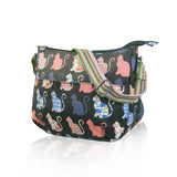Kitty Pattern Multi-Purpose Cross Body - Black image