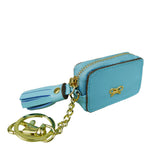 Bow Coin Purse - Light Blue image