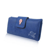 Hot Air Balloon Purse Long - Blue image