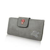Hot Air Balloon Purse Long - Grey image