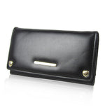 Bar Long Purse - Black image
