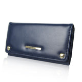 Bar Long Purse - Dark Blue image