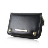 Bar Short Purse - Black image