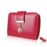 Charm Short Purse - Red image