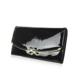 Patent Bow Purse - Black image