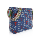 Anchor Canvas Crossbody - Dark Blue image