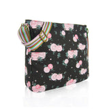 Blossom Flower Crossbody - Black image