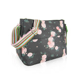 Blossom Flower Multi-Purpose Crossbody - Black image