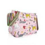Mixed Cat Multi-Purpose Crossbody - Pink image
