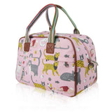 Mixed Cat Overnight Bag - Pink image