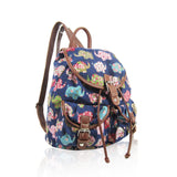 Elephant Retro Rucksack - Dark Blue image