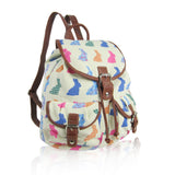 Rabbit Retro Rucksack - Beige image