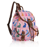 Rabbit Retro Rucksack - Pink image