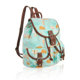 Umbrella Retro Rucksack - Turquoise image