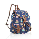Critters Retro Rucksack - Dark Blue image