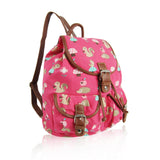 Critters Retro Rucksack - Fucshia image
