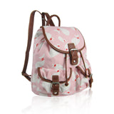 Whale Retro Rucksack - Pink image