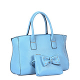 Jacee Tote Bag -BLUE image