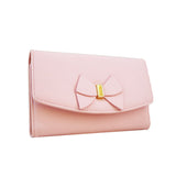 Josee Curved Bow Purse - Light Pink image
