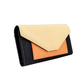 Edie Contrast Envelope Purse - Apricot image