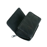 Margaret Real Leather Purse - Black image
