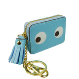 Looking Eyes Coin Purse-lt blue image
