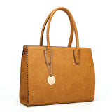 Harlow Tote Bag-Tan image