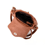 Rosie Ruched Cross Body - purple image