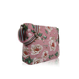 dusty pink - Flower cross body bag image