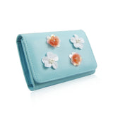 Rylee Flower Purse-blue image