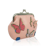 Fluttering Butterfly Coin Purse-pink image