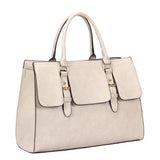 Natalie Buckle Tote Bag - APRICOT image