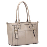 Violet Buckle Tote Bag - Apricot image
