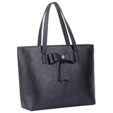 Skylar Bow Shopper Bag - Black image
