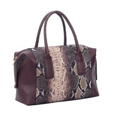 Layla Snake Bag  - Burgundy image