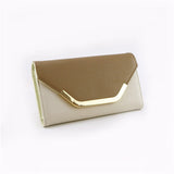 Angular Trim Purse - Brown image