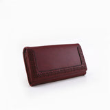 Joline Laser Edge Purse - Burgundy image