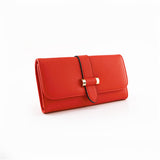 Ellie-May Metal Bar Trim Purse - Orange image