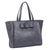 Matilda Bow Tote Bag - Grey image