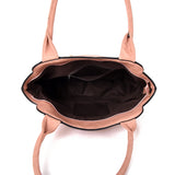Pansy Croc Finish Shopper - Brown image