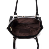 Parlan Mix Material Shoulder Bag - Pink image