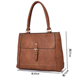 Pattie Buckle Should Bag - Beige image