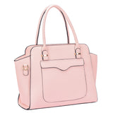 Jeanie front pocket tote bag - pink image