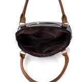 Parry Bow Contrast Tote Bag - Khaki image
